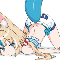 This is a pixiv picture whose title is Saba Bored.