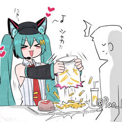 This is a pixiv picture whose title is 雑コラボ.
