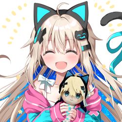 This is a pixiv picture whose title is ぬいぐるみになったよ！.