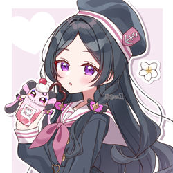 This is a pixiv picture whose title is セーラー服キッスちゃん.