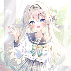 This is a pixiv picture whose title is 制服ホタルちゃん.