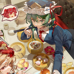 This is a pixiv picture whose title is 早茶.