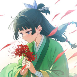 This is a pixiv picture whose title is かんざしの行方.