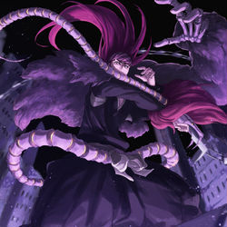 This is a pixiv picture whose title is 双王蛇尾丸.