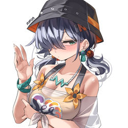 This is a pixiv picture whose title is 수영복 벨.