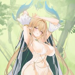 This is a pixiv picture whose title is 摸.