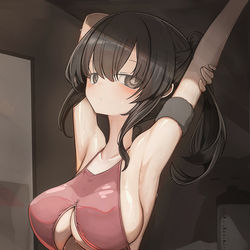 This is a pixiv picture whose title is 運動.