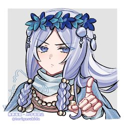 This is a pixiv picture whose title is 🪮.