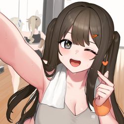 This is a pixiv picture whose title is 幼熙.