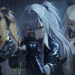 This is a pixiv picture whose title is 움자매.
