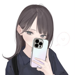 This is a pixiv picture whose title is ♡.