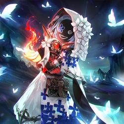 This is a pixiv picture whose title is 理光の天宮・エーデルワイス【ShadowverseWB】.