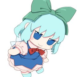 This is a pixiv picture whose title is 非想天則のふもふもちるの.