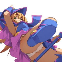 This is a pixiv picture whose title is ブラマジガール.