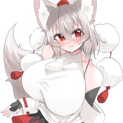 This is a pixiv picture whose title is 犬走椛.