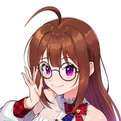 This is a pixiv picture whose title is メガネ.