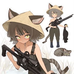This is a pixiv picture whose title is 漁協組合の猫.