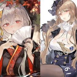 This is a pixiv picture whose title is 山城改&衣阿华.