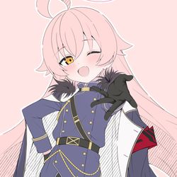 This is a pixiv picture whose title is ホシノ(風紀委員長のすがた).