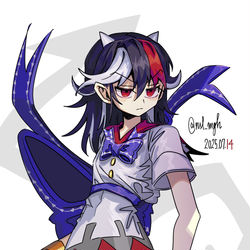 This is a pixiv picture whose title is 鬼人正邪.