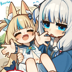 This is a pixiv picture whose title is Let's play house！.