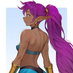 This is a pixiv picture whose title is Shantae.