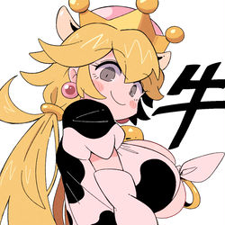 This is a pixiv picture whose title is ウシピーチ2.