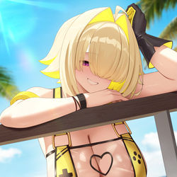 This is a pixiv picture whose title is エレグ.