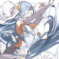 This is a pixiv picture whose title is 歌姫.