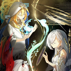 This is a pixiv picture whose title is 執政.