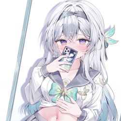 This is a pixiv picture whose title is 自撮り送ってくれるホタ....