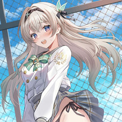 This is a pixiv picture whose title is 制服ホタル.