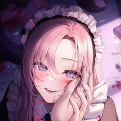 This is a pixiv picture whose title is 褒めてください❤️.