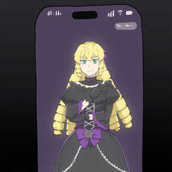 This is a pixiv picture whose title is スマホの妖精おじさん.