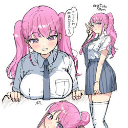 This is a pixiv picture whose title is クラスの子.