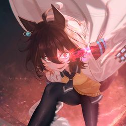 This is a pixiv picture whose title is アグネスタキオン.