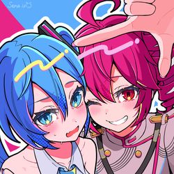 This is a pixiv picture whose title is ミクテト.