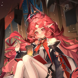 This is a pixiv picture whose title is 妮芙.