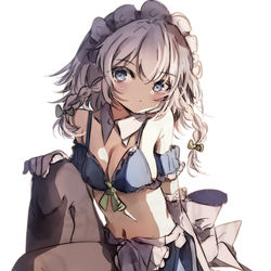 This is a pixiv picture whose title is 十六夜咲夜.