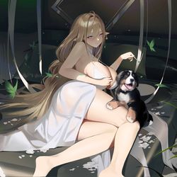 This is a pixiv picture whose title is 金狮.