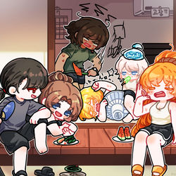 This is a pixiv picture whose title is 여름.