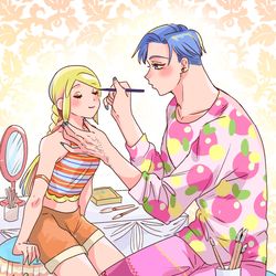 This is a pixiv picture whose title is オト男らくがき8.