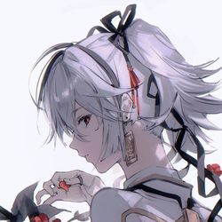 This is a pixiv picture whose title is ツバキ.