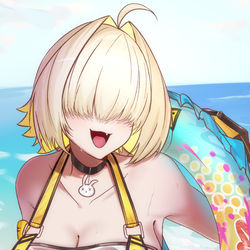 This is a pixiv picture whose title is NIKKE:Goddess of VIctory - Elegg.