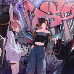 This is a pixiv picture whose title is VSPOSHOWDOWN TEAM ST6.
