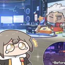 This is a pixiv picture whose title is 아처 이 악마!!.