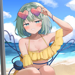 This is a pixiv picture whose title is さっきからこっち見てたの、知ってるからね.