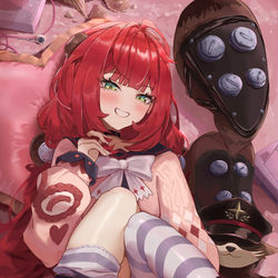 This is a pixiv picture whose title is ね、柚葉と遊ぼう？.