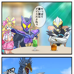 This is a pixiv picture whose title is 急な寒波に御用心.