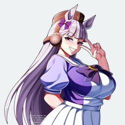 This is a pixiv picture whose title is ウマ娘 - ゴールドシップ.